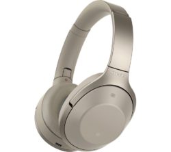 SONY MDR-1000X Wireless Bluetooth Noise-Cancelling Headphones - Grey Beige
